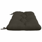 Padpárna VIANEN 100% poliészter Antracitszürke 100 x 50 x 12 cm 4