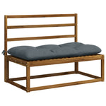 2 darabos padpárna VIANEN 100% poliészter Kék 100 x 60 x 12 cm 3