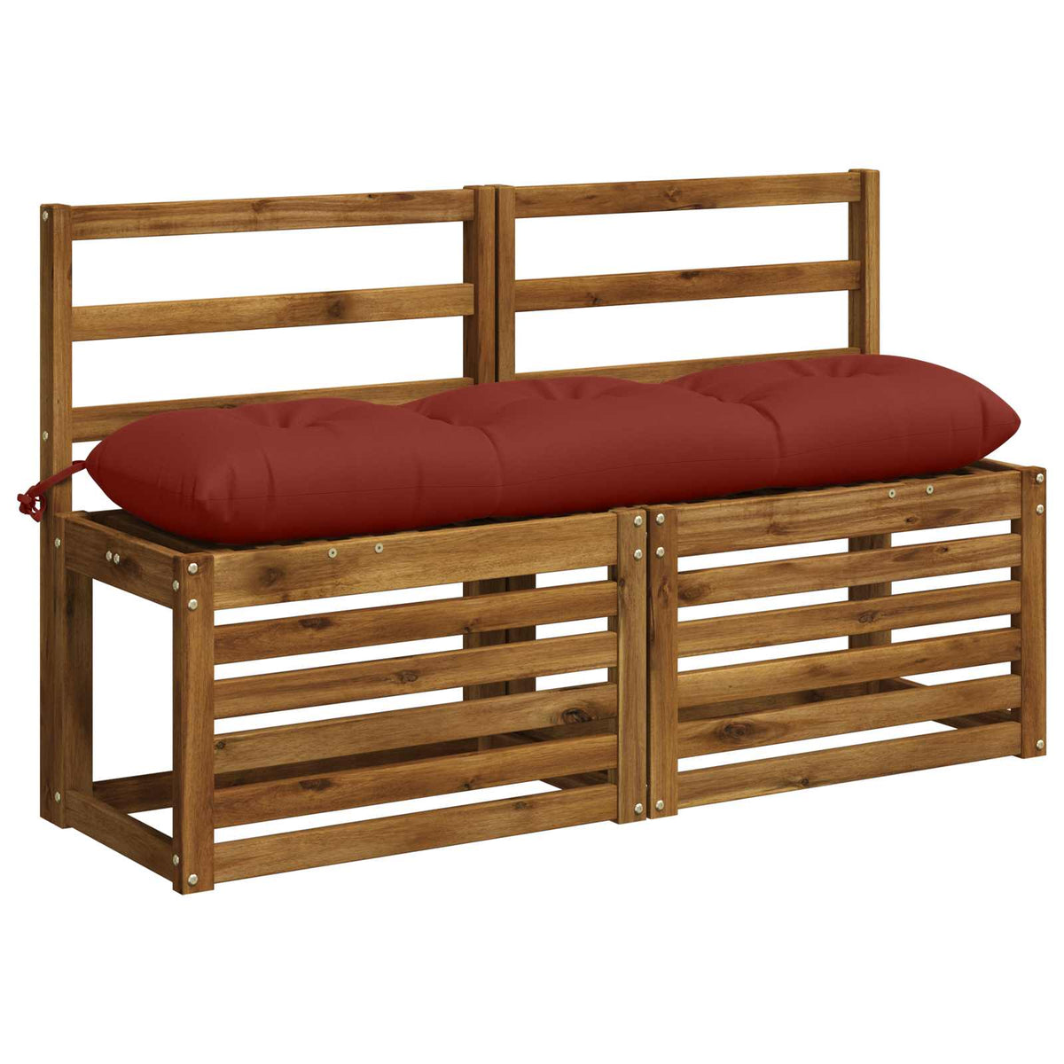 Padpárna VIANEN 100% poliészter Piros 110 x 30 x 12 cm 3