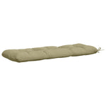 Padpárna VIANEN 100% poliészter Világos zöld 110 x 40 x 12 cm 5