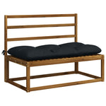 Padpárna VIANEN 100% poliészter Sötét kék 110 x 60 x 12 cm 3