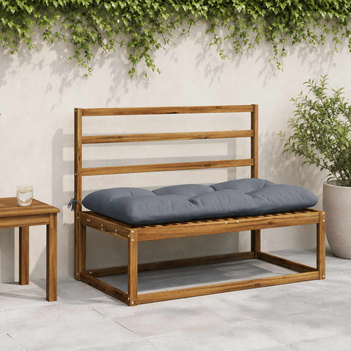 2 darabos padpárna VIANEN 100% poliészter Kék 100 x 60 x 12 cm