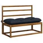 Padpárna VIANEN 100% poliészter Sötét kék 130 x 50 x 12 cm 2