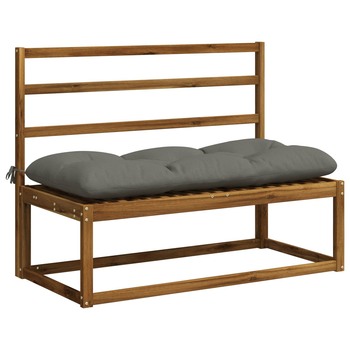 Padpárna VIANEN 100% poliészter Szürke 130 x 50 x 12 cm 2