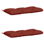 Pad párnák VIANEN 2 db 100% poliészter Piros 130 x 60 x 12 cm 2
