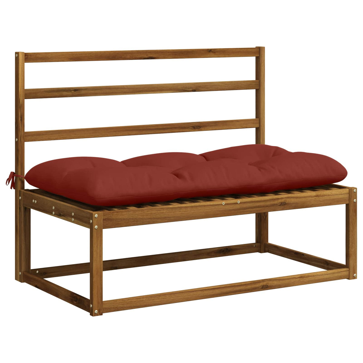 Pad párnák VIANEN 2 db 100% poliészter Piros 130 x 60 x 12 cm 3
