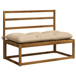 Padpárna VIANEN 100% poliészter Krémszínű 130 x 60 x 12 cm 3