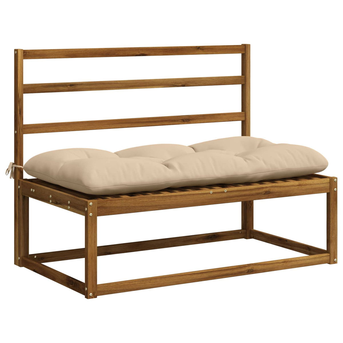 Padpárna VIANEN 100% poliészter Krémszínű 130 x 60 x 12 cm 3