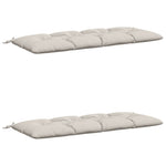 Pad párnák VIANEN 2 db 100% poliészter Fehér 140 x 60 x 12 cm 2