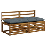 Padpárna VIANEN 100% poliészter Kék 140 x 60 x 12 cm 3