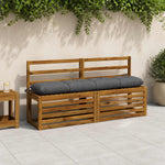 Pad párnák VIANEN 2 db 100% poliészter Kék 160 x 30 x 12 cm