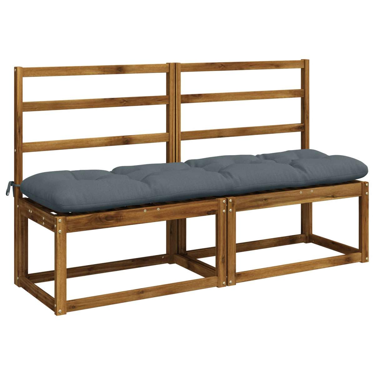 Pad párnák VIANEN 2 db 100% poliészter Kék 150 x 40 x 12 cm 3