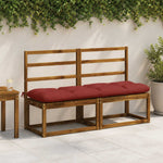 Padpárna VIANEN 100% poliészter Piros 150 x 40 x 12 cm