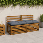 Pad párnák VIANEN 2 db 100% poliészter Kék 150 x 50 x 12 cm