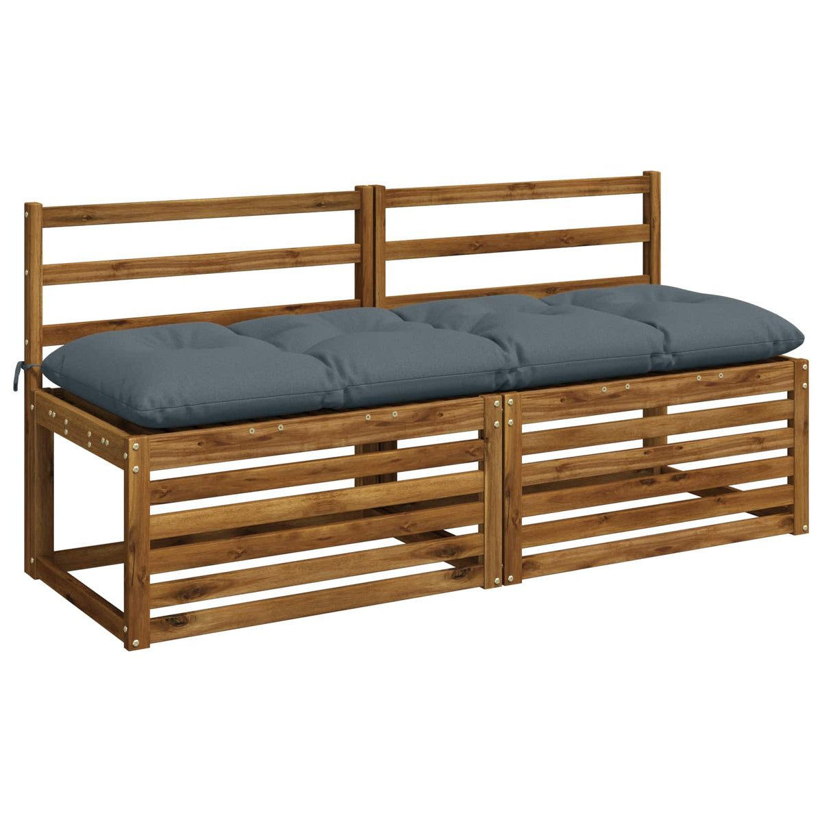 Pad párnák VIANEN 2 db 100% poliészter Kék 150 x 50 x 12 cm 3