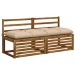 Padpárna VIANEN 100% poliészter Krémszínű 150 x 50 x 12 cm 3
