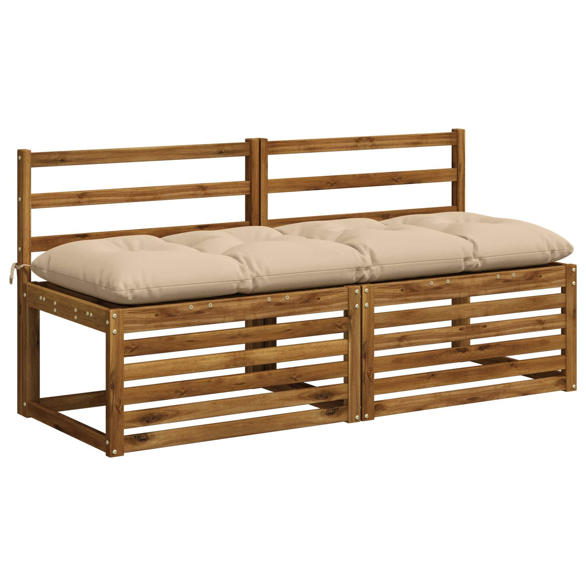 Padpárna VIANEN 100% poliészter Krémszínű 150 x 50 x 12 cm 3