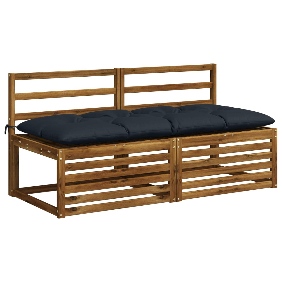 Padpárna VIANEN 100% poliészter Sötét kék 150 x 60 x 12 cm 2