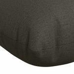 Padpárna VIANEN 100% poliészter Antracitszürke 150 x 60 x 12 cm 6