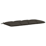 Padpárna VIANEN 100% poliészter Antracitszürke 150 x 60 x 12 cm 2