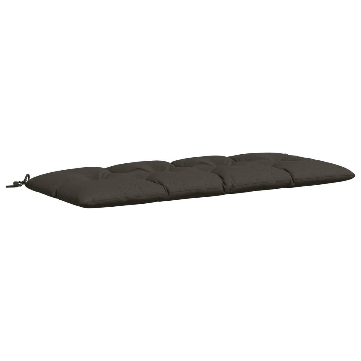 Padpárna VIANEN 100% poliészter Antracitszürke 150 x 60 x 12 cm 2