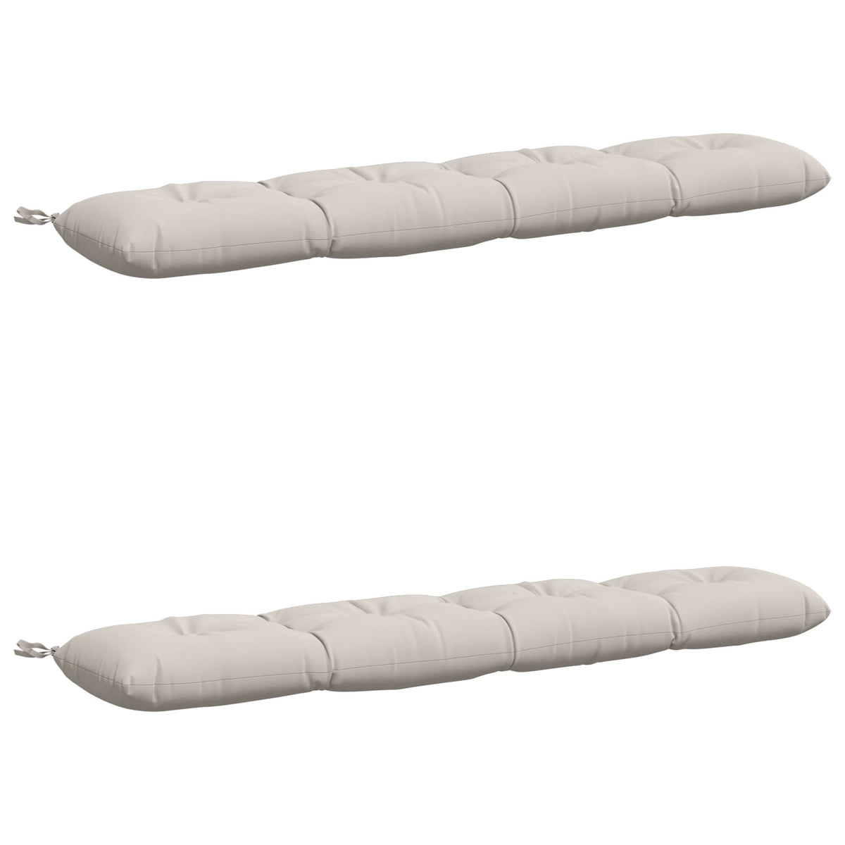 Pad párnák VIANEN 2 db 100% poliészter Fehér 160 x 30 x 12 cm 2