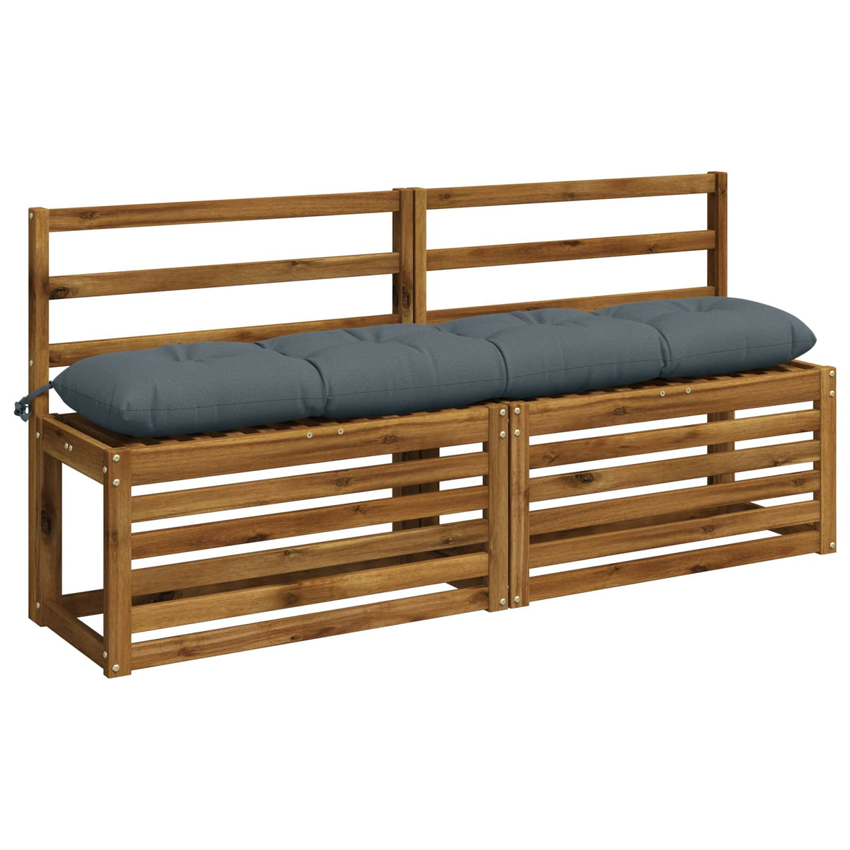 Pad párnák VIANEN 2 db 100% poliészter Kék 160 x 30 x 12 cm 3