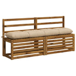 Padpárna VIANEN 100% poliészter Krémszínű 160 x 30 x 12 cm 3