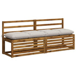 Padpárna VIANEN 100% poliészter Fehér 160 x 40 x 12 cm 3