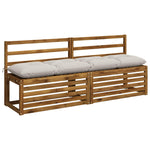 Pad párnák VIANEN 2 db 100% poliészter Fehér 160 x 40 x 12 cm 3
