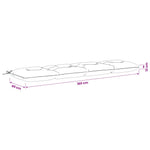Pad párnák VIANEN 2 db 100% poliészter Piros 160 x 40 x 12 cm 9