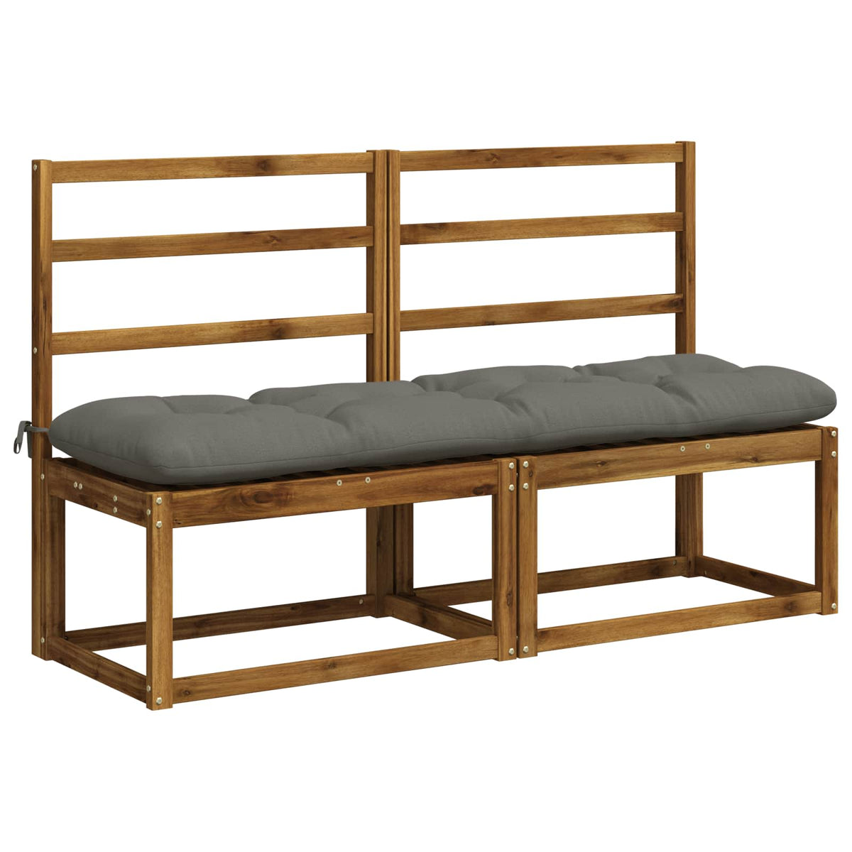 Padpárna VIANEN 100% poliészter Szürke 160 x 40 x 12 cm 2