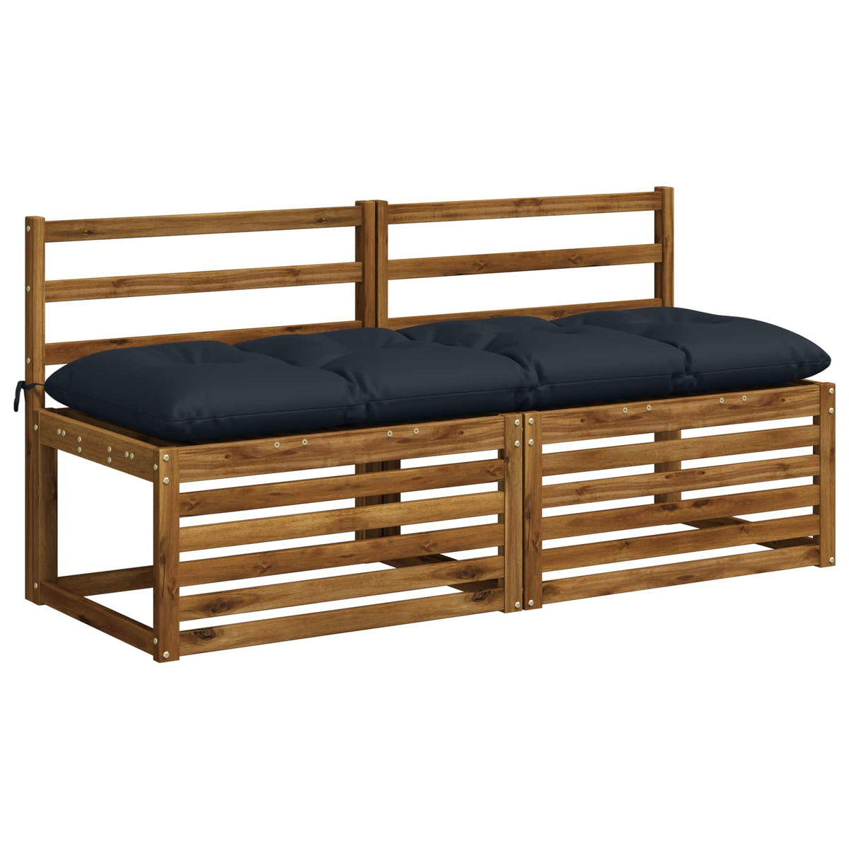 Padpárna VIANEN 100% poliészter Sötét kék 160 x 50 x 12 cm 2