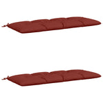 Pad párnák VIANEN 2 db 100% poliészter Piros 160 x 60 x 12 cm 2