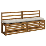 Pad párnák VIANEN 2 db 100% poliészter Fehér 170 x 30 x 12 cm 3