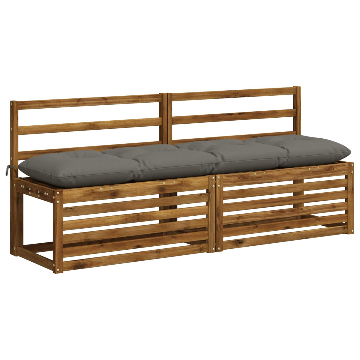 Padpárna VIANEN 100% poliészter Szürke 170 x 40 x 12 cm 2