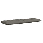 Padpárna VIANEN 100% poliészter Szürke 170 x 50 x 12 cm 4