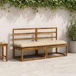 Padpárna VIANEN 100% poliészter Krémszínű 180 x 50 x 12 cm