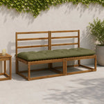Padpárna VIANEN 100% poliészter Olajzöld 170 x 60 x 12 cm