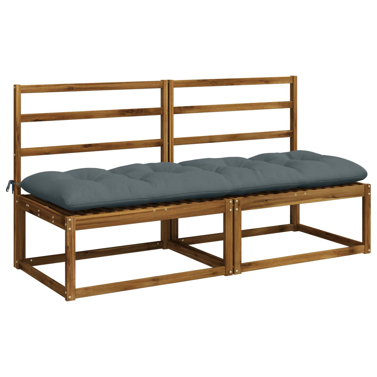 Pad párnák VIANEN 2 db 100% poliészter Kék 170 x 60 x 12 cm 3