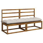 Pad párnák VIANEN 2 db 100% poliészter Fehér 180 x 50 x 12 cm 3
