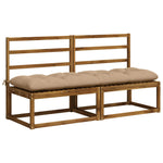 Padpárna VIANEN 100% poliészter Homokszín 180 x 50 x 12 cm 3