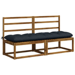 Padpárna VIANEN 100% poliészter Sötét kék 180 x 50 x 12 cm 3