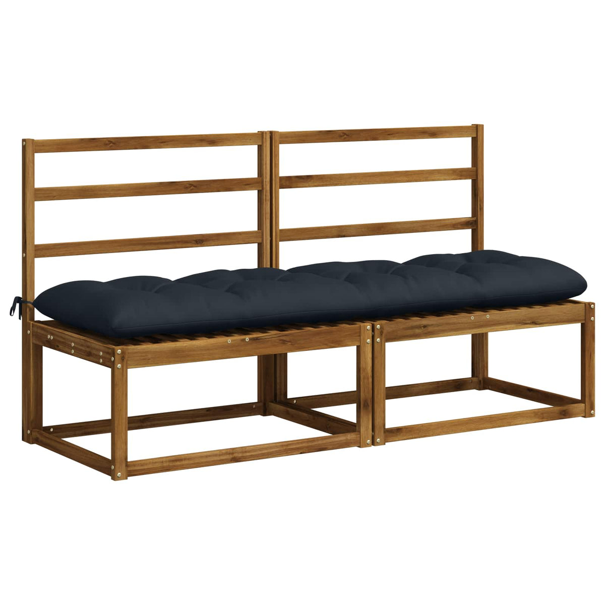 Padpárna VIANEN 100% poliészter Sötét kék 180 x 50 x 12 cm 3