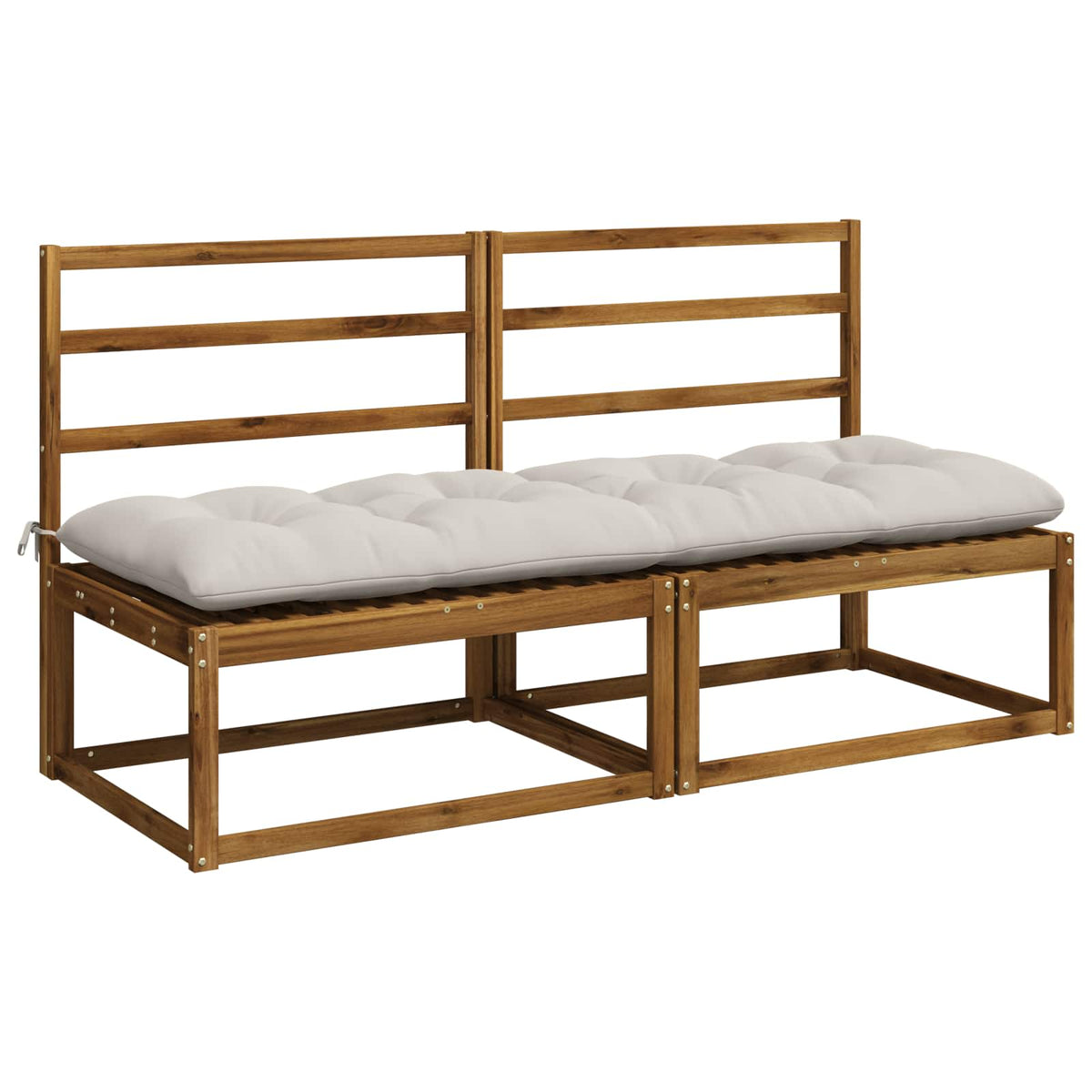Pad párnák VIANEN 2 db 100% poliészter Fehér 180 x 60 x 12 cm 3
