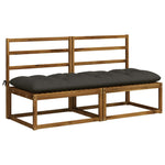 Padpárna VIANEN 100% poliészter Antracitszürke 180 x 60 x 12 cm 3