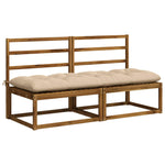 Padpárna VIANEN 100% poliészter Krémszínű 180 x 60 x 12 cm 3
