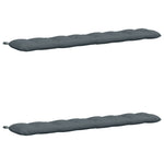 Pad párnák VIANEN 2 db 100% poliészter Kék 190 x 30 x 12 cm 2