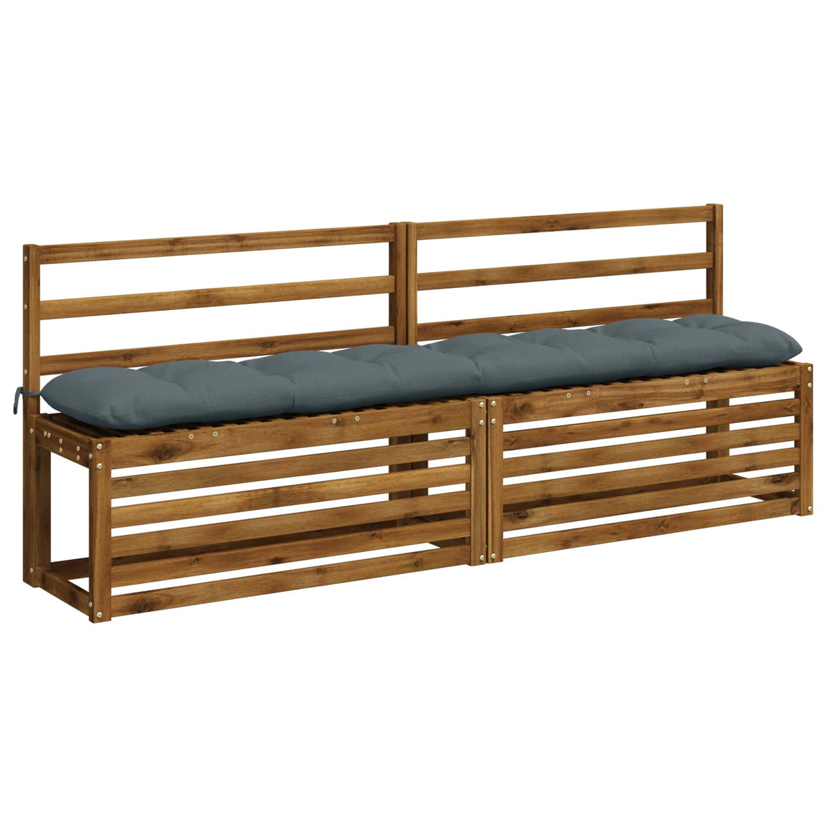 Pad párnák VIANEN 2 db 100% poliészter Kék 190 x 30 x 12 cm 3