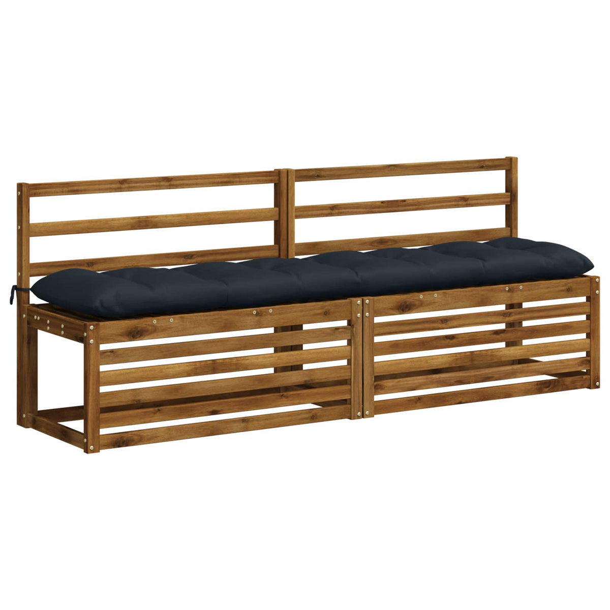 Padpárna VIANEN 100% poliészter Sötét kék 190 x 40 x 12 cm 3